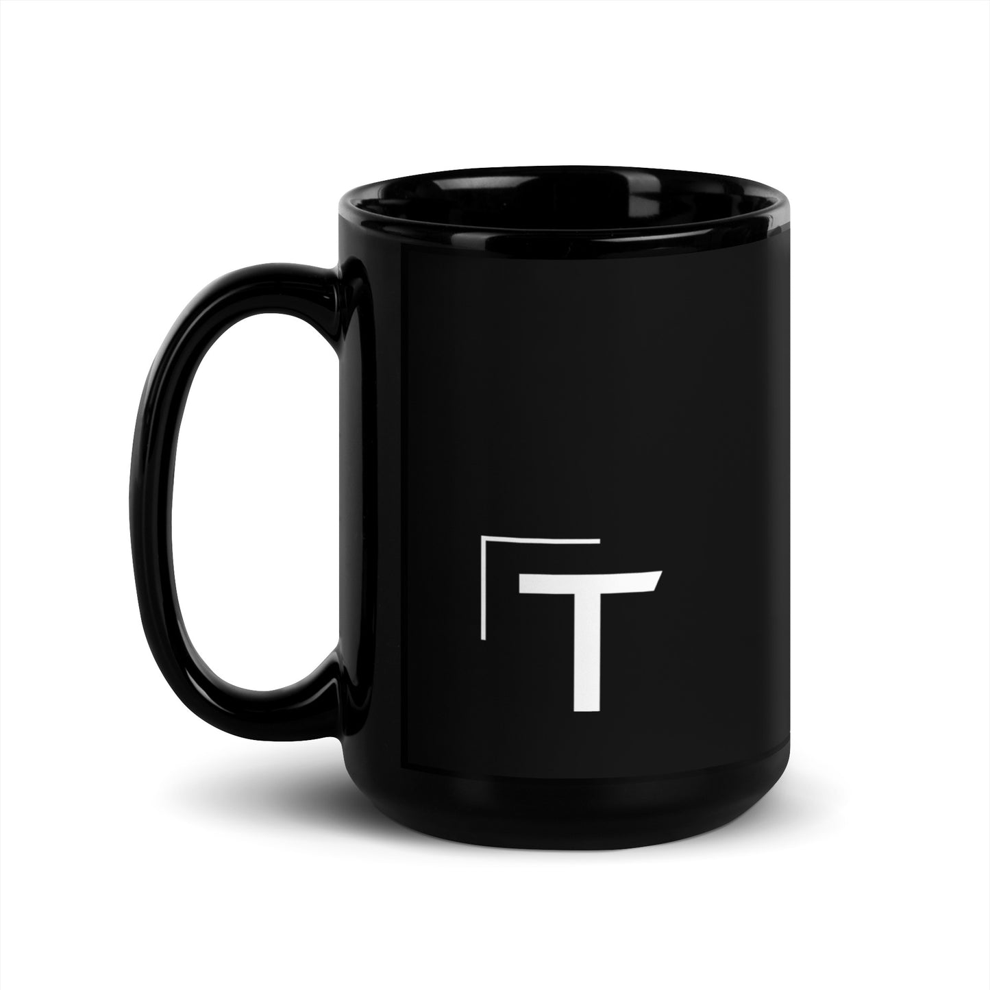 Taylor Black Glossy Mug