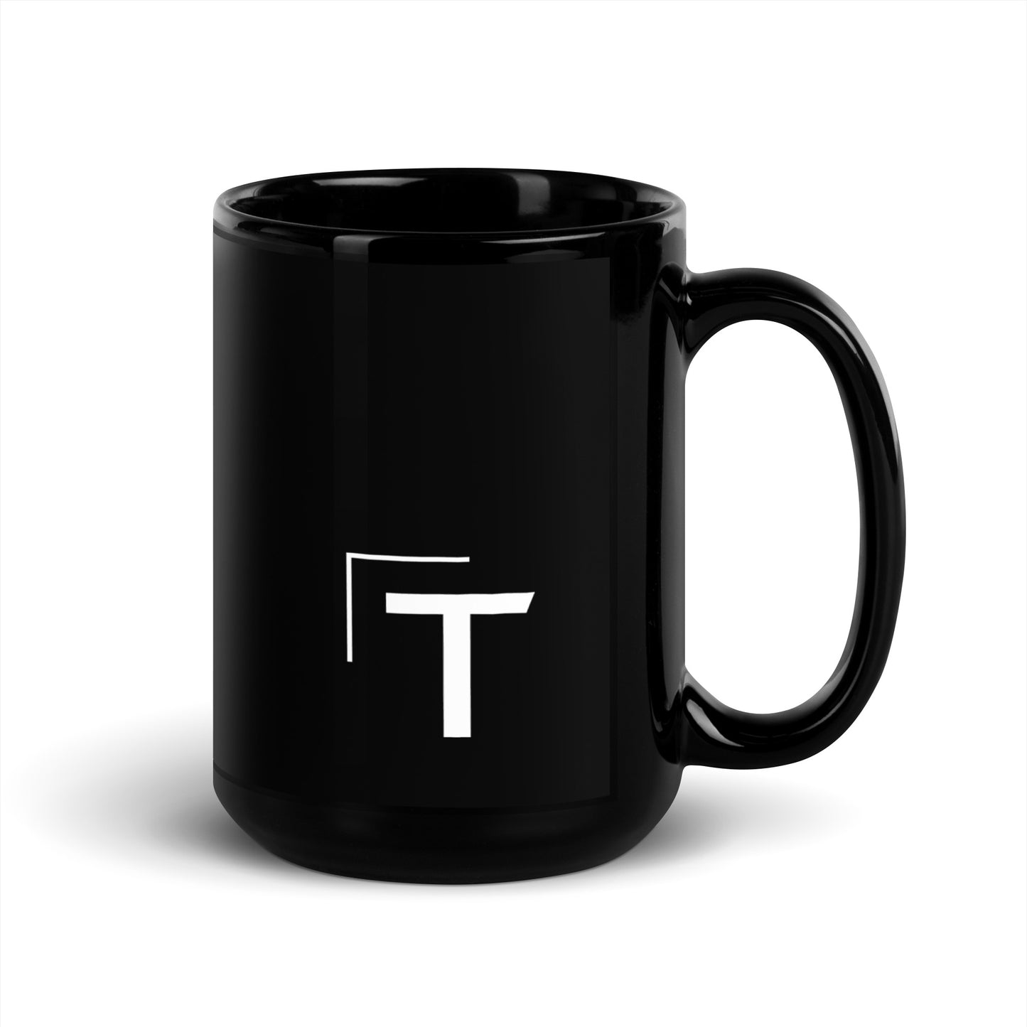 Taylor Black Glossy Mug
