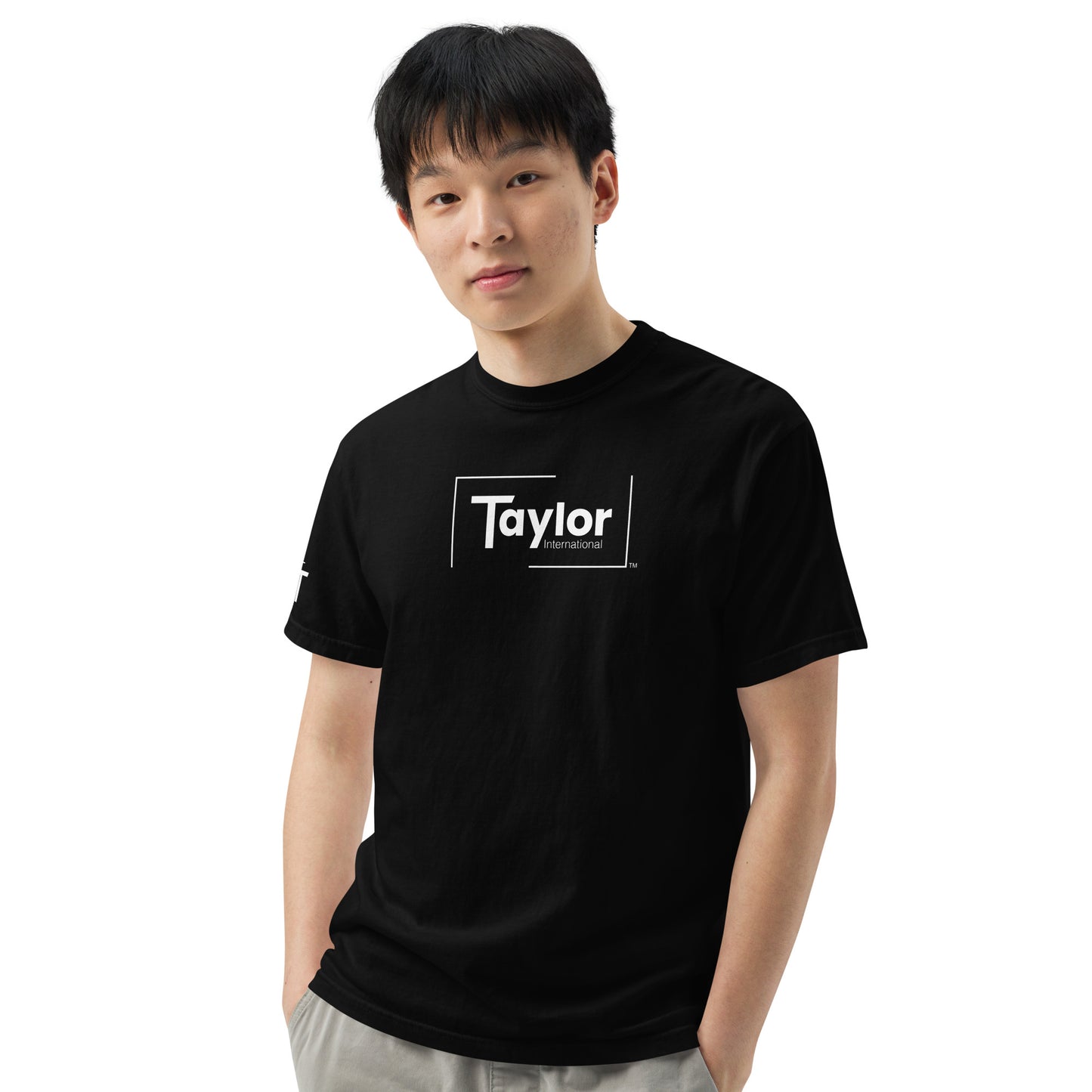 Taylor Unisex Black T-shirt