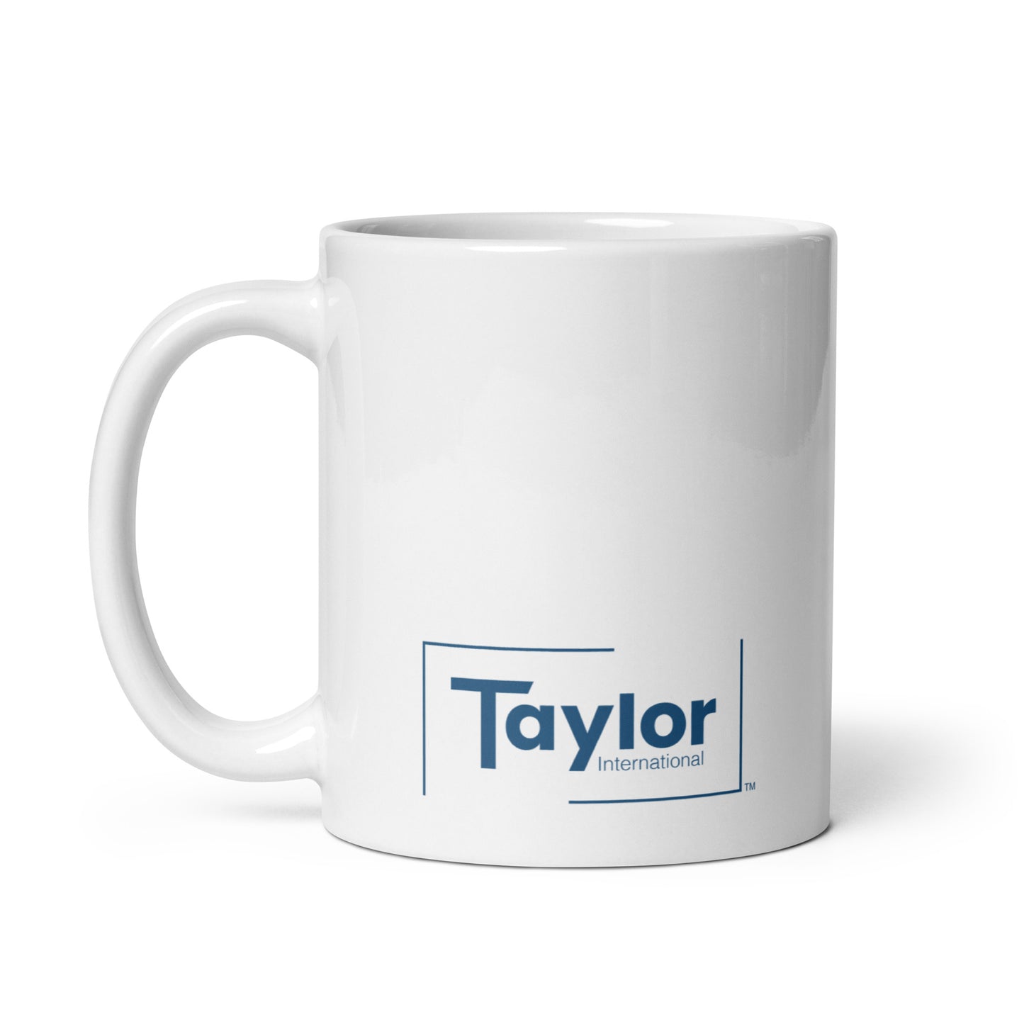 Taylor White Glossy Mug