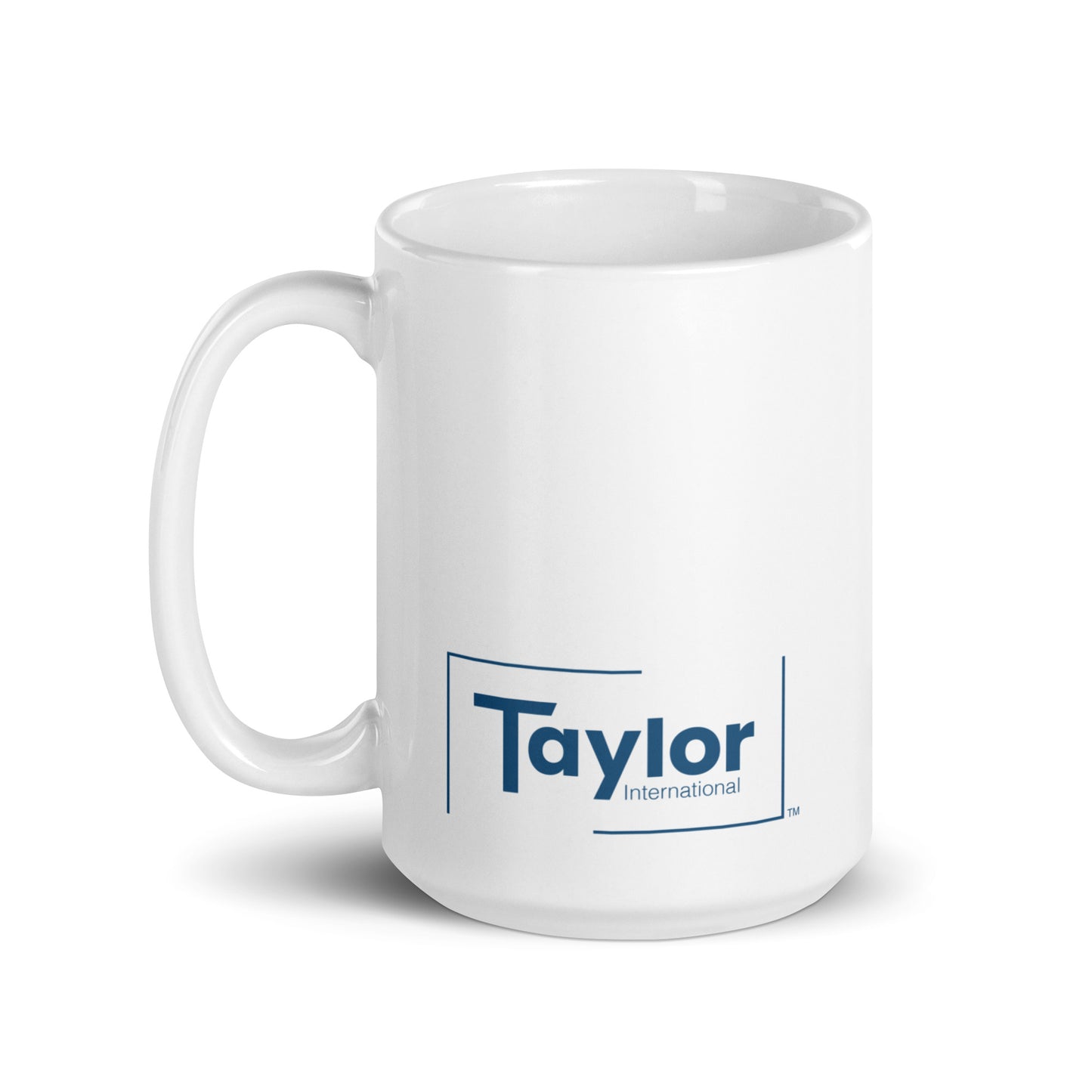 Taylor White Glossy Mug