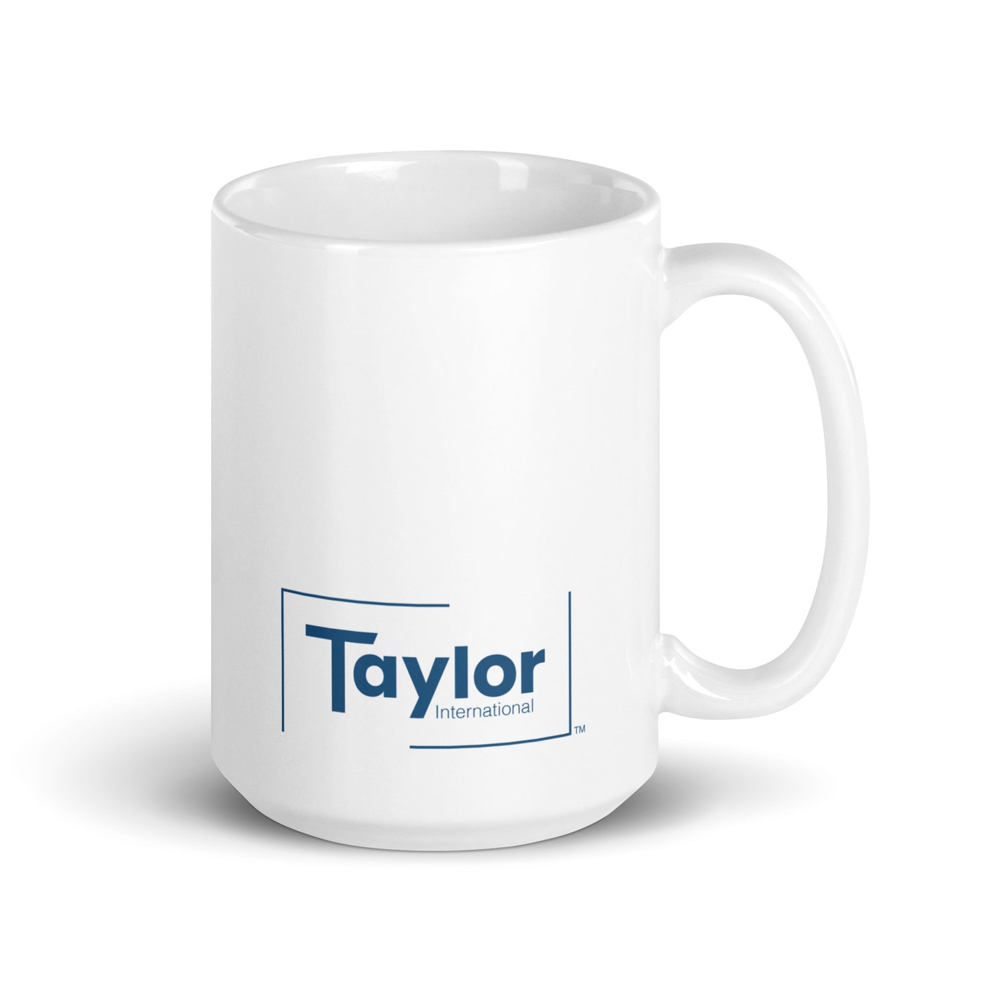 Taylor White Glossy Mug