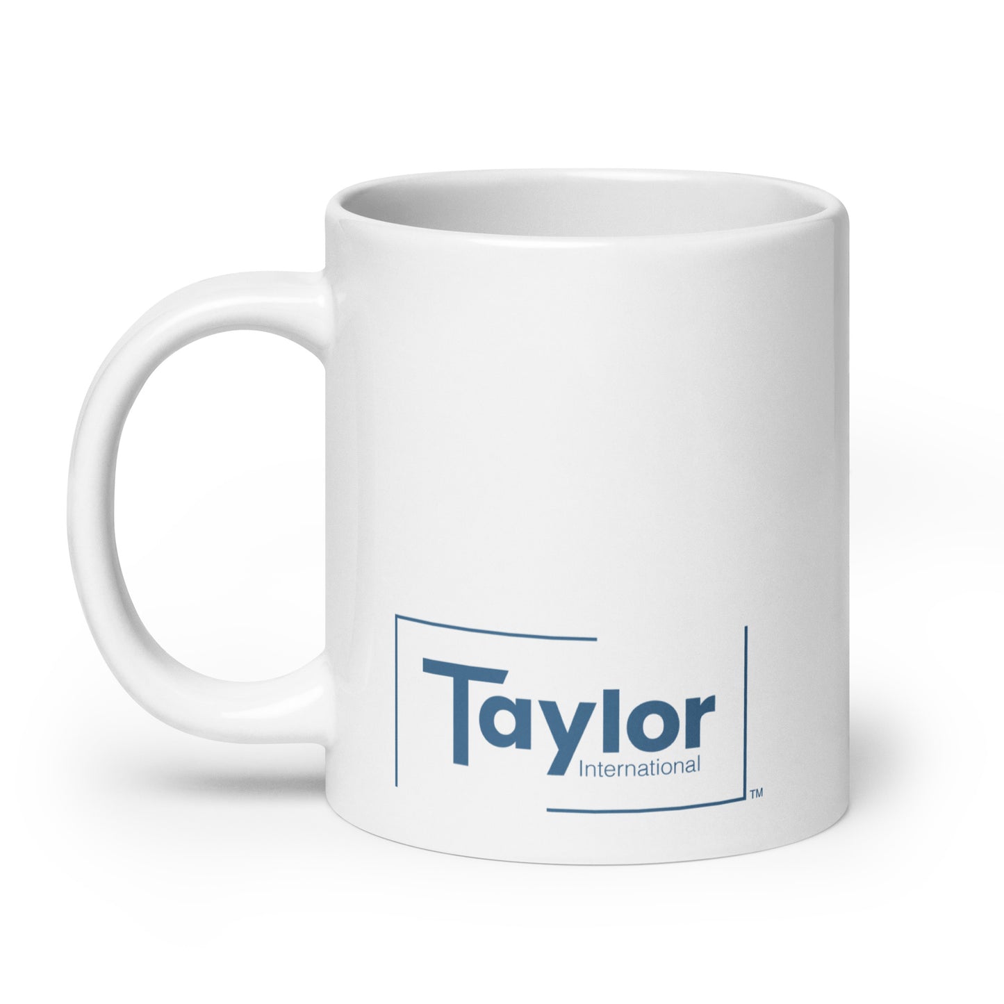 Taylor White Glossy Mug